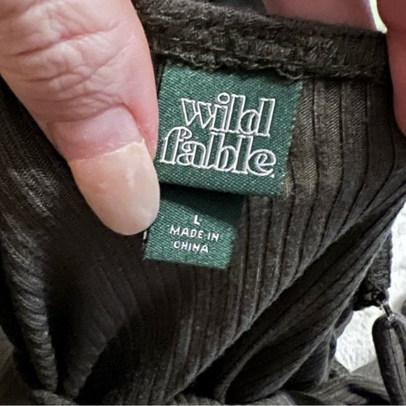 Wild Fable One-Shoulder Ribbed Bodysuit - Picture 4 of 6